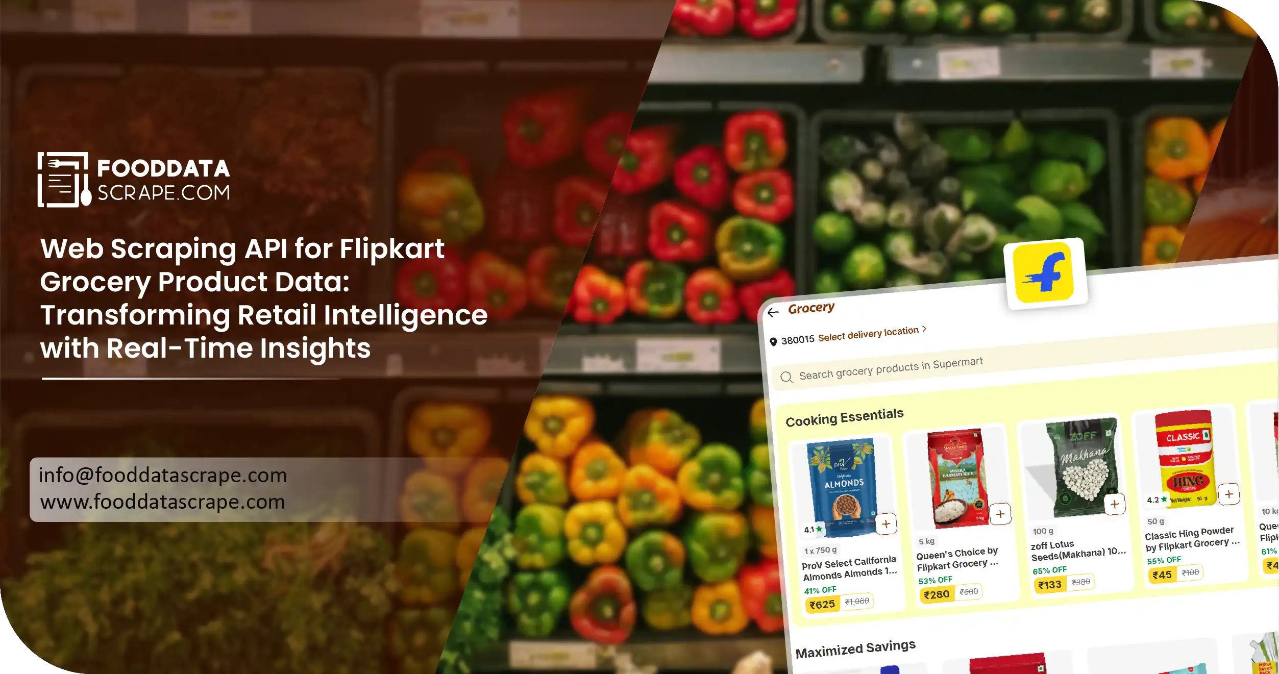 Flipkart Grocery India Data Scraping